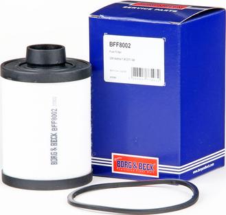 Borg & Beck BFF8002 - Degvielas filtrs www.autospares.lv