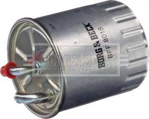 Borg & Beck BFF8018 - Degvielas filtrs www.autospares.lv