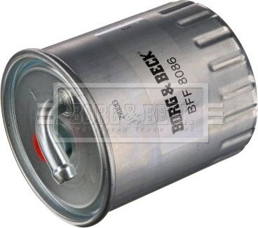 Borg & Beck BFF8086 - Degvielas filtrs www.autospares.lv