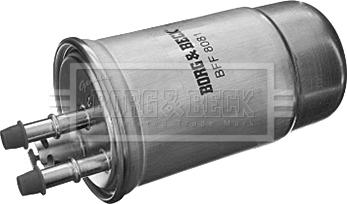 Borg & Beck BFF8081 - Degvielas filtrs www.autospares.lv