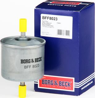 Borg & Beck BFF8023 - Degvielas filtrs www.autospares.lv