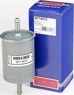 Borg & Beck BFF8075 - Degvielas filtrs www.autospares.lv