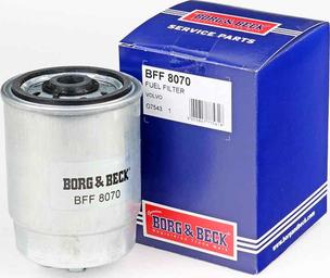 Borg & Beck BFF8070 - Degvielas filtrs www.autospares.lv