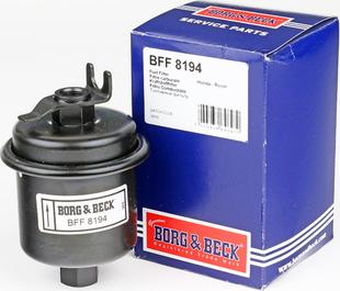 Borg & Beck BFF8194 - Degvielas filtrs www.autospares.lv