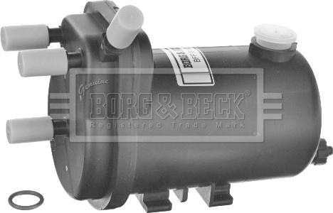 Borg & Beck BFF8193 - Degvielas filtrs www.autospares.lv