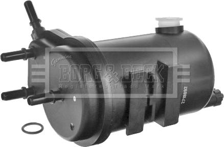 Borg & Beck BFF8192 - Degvielas filtrs www.autospares.lv