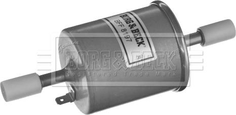 Borg & Beck BFF8197 - Degvielas filtrs www.autospares.lv