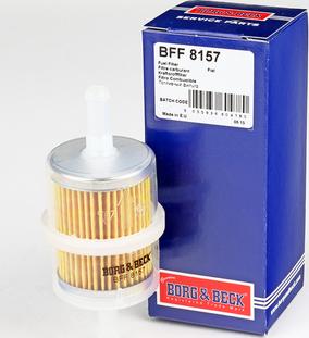 Borg & Beck BFF8157 - Degvielas filtrs www.autospares.lv