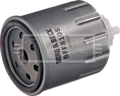 Borg & Beck BFF8108 - Degvielas filtrs www.autospares.lv