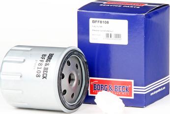 Borg & Beck BFF8108 - Degvielas filtrs www.autospares.lv