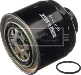 Borg & Beck BFF8119 - Degvielas filtrs www.autospares.lv