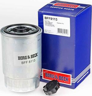 Borg & Beck BFF8113 - Degvielas filtrs www.autospares.lv