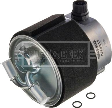 Borg & Beck BFF8117 - Degvielas filtrs www.autospares.lv