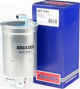 Borg & Beck BFF8181 - Топливный фильтр www.autospares.lv