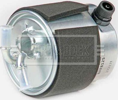 Borg & Beck BFF8125 - Degvielas filtrs www.autospares.lv