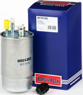 Borg & Beck BFF8120 - Degvielas filtrs www.autospares.lv