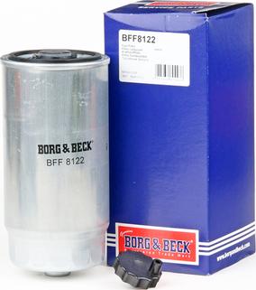 Borg & Beck BFF8122 - Degvielas filtrs www.autospares.lv