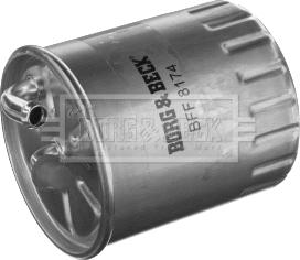 Borg & Beck BFF8174 - Degvielas filtrs www.autospares.lv