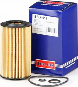 Borg & Beck BFO4012 - Oil Filter www.autospares.lv