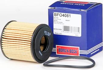 Borg & Beck BFO4081 - Eļļas filtrs www.autospares.lv