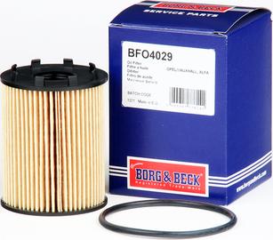 Borg & Beck BFO4029 - Eļļas filtrs www.autospares.lv