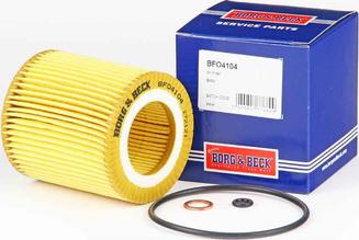 Borg & Beck BFO4104 - Eļļas filtrs www.autospares.lv