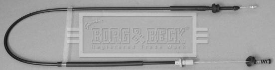 Borg & Beck BKA1095 - Akseleratora trose www.autospares.lv