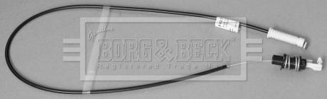 Borg & Beck BKA1091 - Akseleratora trose www.autospares.lv