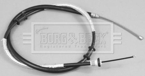 Borg & Beck BKB2498 - Trose, Stāvbremžu sistēma www.autospares.lv