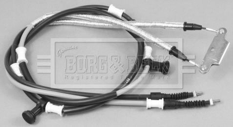 Borg & Beck BKB2693 - Trose, Stāvbremžu sistēma www.autospares.lv