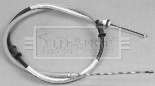 Borg & Beck BKB2864 - Trose, Stāvbremžu sistēma www.autospares.lv