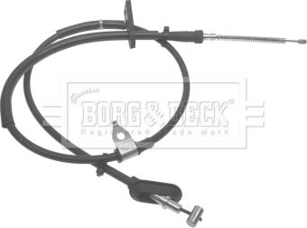 Borg & Beck BKB2327 - Trose, Stāvbremžu sistēma www.autospares.lv