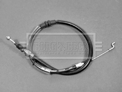 Borg & Beck BKB2232 - Тросик, cтояночный тормоз www.autospares.lv