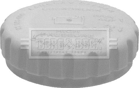 Borg & Beck BRC68 - Vāciņš, Dzesēšanas šķidruma rezervuārs www.autospares.lv