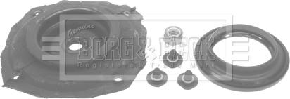 Borg & Beck BSM5077 - Опора стойки амортизатора, подушка www.autospares.lv