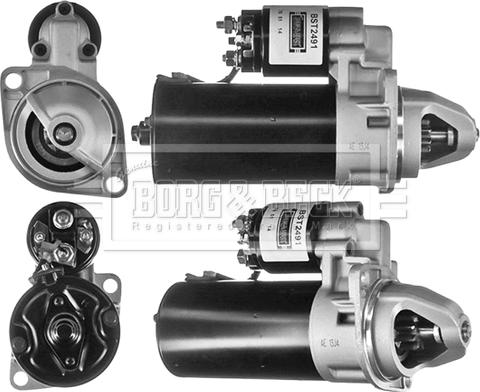 Borg & Beck BST2491 - Starteris www.autospares.lv