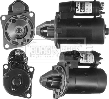 Borg & Beck BST2093 - Starteris autospares.lv