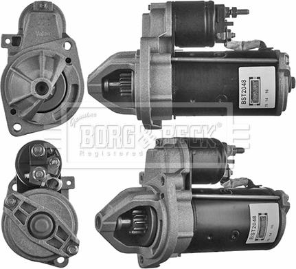 Borg & Beck BST2048 - Стартер www.autospares.lv