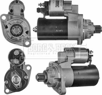 Borg & Beck BST2157 - Стартер www.autospares.lv