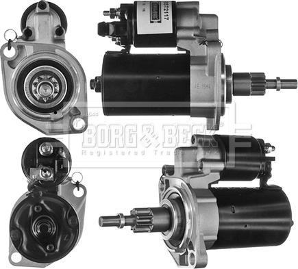 Borg & Beck BST2117 - Стартер www.autospares.lv