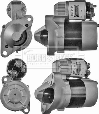 Borg & Beck BST2181 - Стартер www.autospares.lv