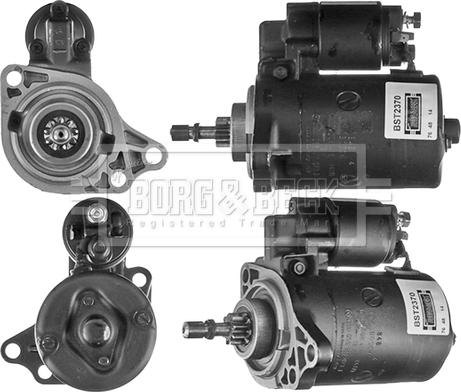 Borg & Beck BST2370 - Starteris www.autospares.lv