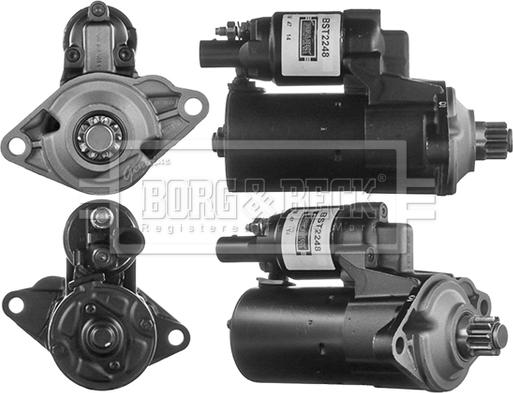 Borg & Beck BST2248 - Starteris www.autospares.lv