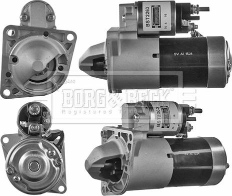 Borg & Beck BST2263 - Starteris www.autospares.lv