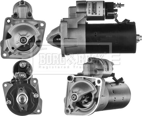 Borg & Beck BST2282 - Starter www.autospares.lv