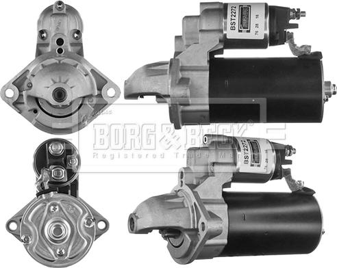 Borg & Beck BST2272 - Starteris www.autospares.lv