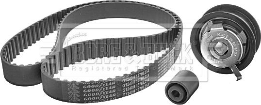 Borg & Beck BTK1008 - Zobsiksnas komplekts www.autospares.lv