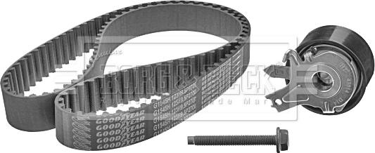 Borg & Beck BTK1014 - Timing Belt Set www.autospares.lv