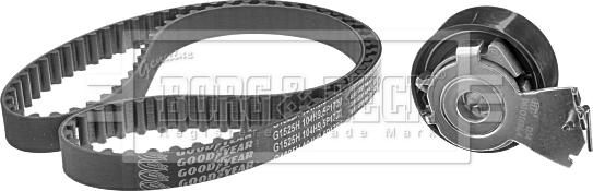 Borg & Beck BTK1013 - Timing Belt Set www.autospares.lv