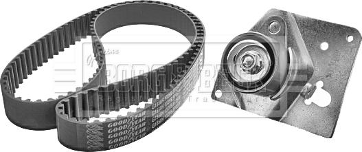 Borg & Beck BTK1026 - Zobsiksnas komplekts www.autospares.lv